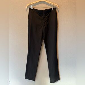 The Row 100% Silk Black Pants